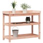 vidaXL Mesa de plantación con estantes madera Douglas 108x45x86,5 cm vidaXL Mesa de plantación con estantes madera Douglas 108x45x86,5 cm