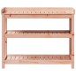 vidaXL Mesa de plantación con estantes madera Douglas 108x45x86,5 cm vidaXL Mesa de plantación con estantes madera Douglas 108x45x86,5 cm