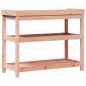 vidaXL Mesa de plantación con estantes madera Douglas 108x45x86,5 cm vidaXL Mesa de plantación con estantes madera Douglas 108x45x86,5 cm