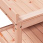 vidaXL Mesa de plantación con estantes madera Douglas 108x45x86,5 cm vidaXL Mesa de plantación con estantes madera Douglas 108x45x86,5 cm
