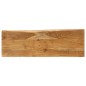 vidaXL Banco con borde natural madera de acacia maciza 105 cm vidaXL Banco con borde natural madera de acacia maciza 105 cm
