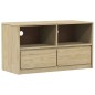 vidaXL Mueble de TV SAUDA madera maciza pino color roble 99x43x55 cm vidaXL Mueble de TV SAUDA madera maciza pino color roble 99x43x55 cm