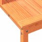 vidaXL Mesa plantación con estantes madera pino marrón 108x50x109,5 cm vidaXL Mesa plantación con estantes madera pino marrón 108x50x109,5 cm