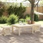 vidaXL Taburetes de jardín 2 unidades madera maciza de abeto vidaXL Taburetes de jardín 2 unidades madera maciza de abeto