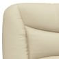 vidaXL Estructura de cama con luces LED tela crema 160x200 cm vidaXL Estructura de cama con luces LED tela crema 160x200 cm