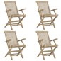 vidaXL Juego de comedor de jardín 5 piezas madera maciza de teca vidaXL Juego de comedor de jardín 5 piezas madera maciza de teca