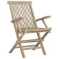 vidaXL Juego de comedor de jardín 5 piezas madera maciza de teca vidaXL Juego de comedor de jardín 5 piezas madera maciza de teca