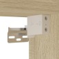 vidaXL Juego de muebles de baño 4 pzas madera ingeniería roble Sonoma vidaXL Juego de muebles de baño 4 pzas madera ingeniería roble Sonoma
