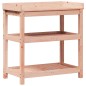 vidaXL Mesa de plantación con estantes madera Douglas 82,5x45x86,5 cm vidaXL Mesa de plantación con estantes madera Douglas 82,5x45x86,5 cm
