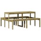 vidaXL Mesa de pícnic madera pino impregnada 160x134x75 cm vidaXL Mesa de pícnic madera pino impregnada 160x134x75 cm