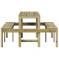 vidaXL Mesa de pícnic madera pino impregnada 160x134x75 cm vidaXL Mesa de pícnic madera pino impregnada 160x134x75 cm