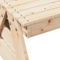 vidaXL Mesa de pícnic para niños madera maciza de pino 88x122x58 cm vidaXL Mesa de pícnic para niños madera maciza de pino 88x122x58 cm