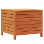 vidaXL Taburete de jardín madera de pino marrón cera 62x63,5x53,5 cm vidaXL Taburete de jardín madera de pino marrón cera 62x63,5x53,5 cm
