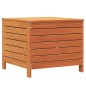 vidaXL Taburete de jardín madera de pino marrón cera 62x63,5x53,5 cm vidaXL Taburete de jardín madera de pino marrón cera 62x63,5x53,5 cm