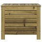 vidaXL Taburete de jardín madera de pino impregnada 62x63,5x53,5 cm vidaXL Taburete de jardín madera de pino impregnada 62x63,5x53,5 cm