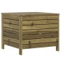 vidaXL Taburete de jardín madera de pino impregnada 62x63,5x53,5 cm vidaXL Taburete de jardín madera de pino impregnada 62x63,5x53,5 cm