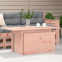 vidaXL Mesa de jardín madera maciza Douglas 100x50x75 cm