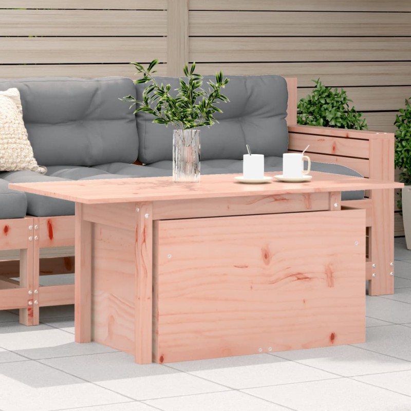 vidaXL Mesa de jardín madera maciza Douglas 100x50x75 cm vidaXL Mesa de jardín madera maciza Douglas 100x50x75 cm
