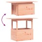 vidaXL Mesa de jardín madera maciza Douglas 100x50x75 cm vidaXL Mesa de jardín madera maciza Douglas 100x50x75 cm