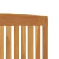 vidaXL Sillas de jardín reclinables 4 unidades madera maciza de teca vidaXL Sillas de jardín reclinables 4 unidades madera maciza de teca