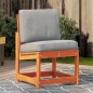 vidaXL Silla de jardín madera maciza de pino marrón cera 50,5x55x77 cm vidaXL Silla de jardín madera maciza de pino marrón cera 50,5x55x77 cm