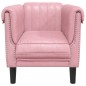 vidaXL Sillón de terciopelo rosa vidaXL Sillón de terciopelo rosa