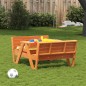 vidaXL Mesa de pícnic para niños madera pino marrón cera 88x122x58 cm vidaXL Mesa de pícnic para niños madera pino marrón cera 88x122x58 cm