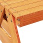 vidaXL Mesa de pícnic para niños madera pino marrón cera 88x122x58 cm vidaXL Mesa de pícnic para niños madera pino marrón cera 88x122x58 cm