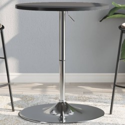vidaXL Base de mesa alta de bar acero cromado 45x90 cm