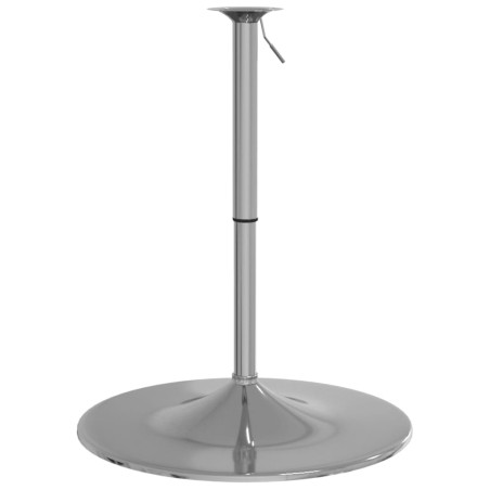 vidaXL Base de mesa alta de bar acero cromado 45x90 cm