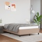 vidaXL Estructura de cama cuero sintético color capuchino 120x190 cm vidaXL Estructura de cama cuero sintético color capuchino 120x190 cm