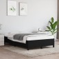 vidaXL Estructura de cama tela negro 120x190 cm vidaXL Estructura de cama tela negro 120x190 cm