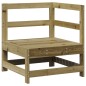 vidaXL Juego de muebles de jardín 7 pzas madera de pino impregnada vidaXL Juego de muebles de jardín 7 pzas madera de pino impregnada
