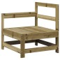 vidaXL Juego de muebles de jardín 7 pzas madera de pino impregnada vidaXL Juego de muebles de jardín 7 pzas madera de pino impregnada
