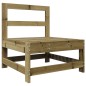 vidaXL Juego de muebles de jardín 7 pzas madera de pino impregnada vidaXL Juego de muebles de jardín 7 pzas madera de pino impregnada