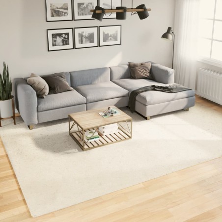 vidaXL Alfombra de pelo corto OVIEDO beige 240x340 cm