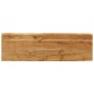 vidaXL Banco con borde natural madera de acacia maciza 105 cm vidaXL Banco con borde natural madera de acacia maciza 105 cm