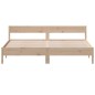 vidaXL Estructura de cama con cabecero madera maciza pino 180x200 cm vidaXL Estructura de cama con cabecero madera maciza pino 180x200 cm