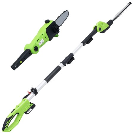 vidaXL Set de herramientas eléctricas de jardín sin cable 3 piezas