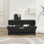 vidaXL Banco zapatero de madera contrachapada negro 80x24x45 cm vidaXL Banco zapatero de madera contrachapada negro 80x24x45 cm