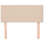 vidaXL Cabecero de cuero sintético color capuchino 100x5x78/88 cm vidaXL Cabecero de cuero sintético color capuchino 100x5x78/88 cm