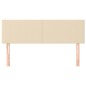 vidaXL Cabeceros 2 unidades tela color crema 72x5x78/88 cm vidaXL Cabeceros 2 unidades tela color crema 72x5x78/88 cm