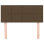 vidaXL Cabecero de tela marrón oscuro 80x5x78/88 cm vidaXL Cabecero de tela marrón oscuro 80x5x78/88 cm
