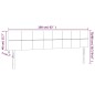 vidaXL Cabeceros 2 unidades tela gris taupe 80x5x78/88 cm
