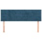 vidaXL Cabeceros 2 unidades terciopelo azul oscuro 72x5x78/88 cm vidaXL Cabeceros 2 unidades terciopelo azul oscuro 72x5x78/88 cm