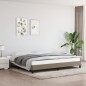 vidaXL Estructura de cama de tela gris taupe 200x200 cm vidaXL Estructura de cama de tela gris taupe 200x200 cm