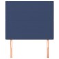 vidaXL Cabeceros 2 unidades de tela azul 100x5x78/88 cm vidaXL Cabeceros 2 unidades de tela azul 100x5x78/88 cm