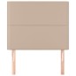 vidaXL Cabeceros 2 unidades cuero sintético capuchino 90x5x78/88 cm vidaXL Cabeceros 2 unidades cuero sintético capuchino 90x5x78/88 cm