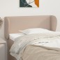 vidaXL Cabecero de cuero sintético color capuchino 93x23x78/88 cm vidaXL Cabecero de cuero sintético color capuchino 93x23x78/88 cm
