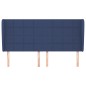 vidaXL Cabecero con orejas de tela azul 163x23x118/128 cm vidaXL Cabecero con orejas de tela azul 163x23x118/128 cm